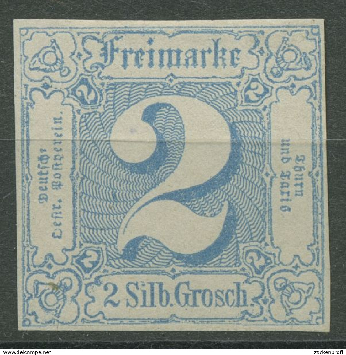 Thurn Und Taxis 1862/64 2 Silbergroschen 30 Ohne Gummierung - Nuovi