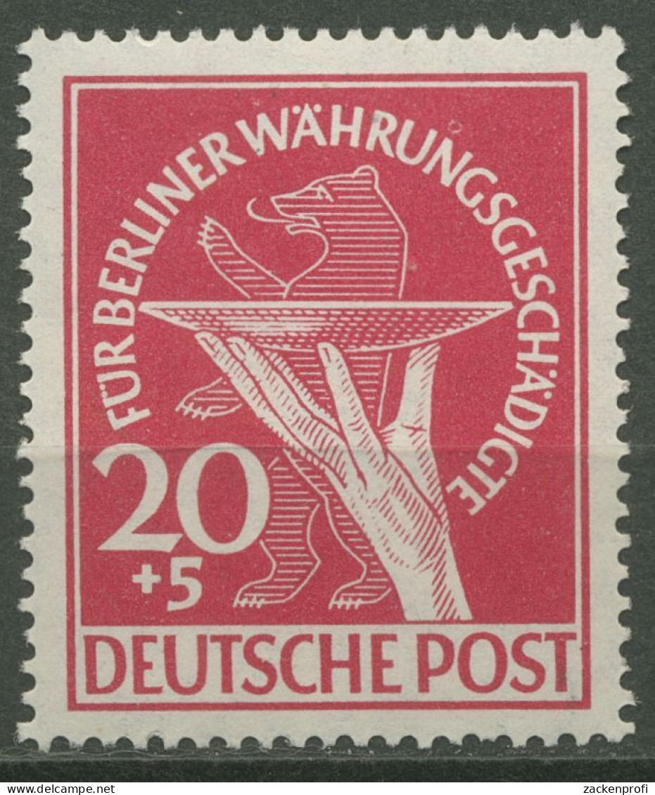 Berlin 1949 Währungsgeschädigte 69 Postfrisch, Kl. Zahnfehler (R80747) - Ungebraucht