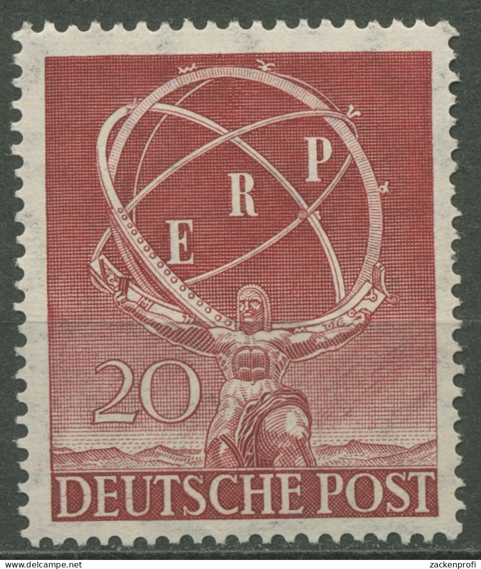 Berlin 1950 ERP, Marshallplan 71 Postfrisch, Zahnfehler (R80738) - Unused Stamps