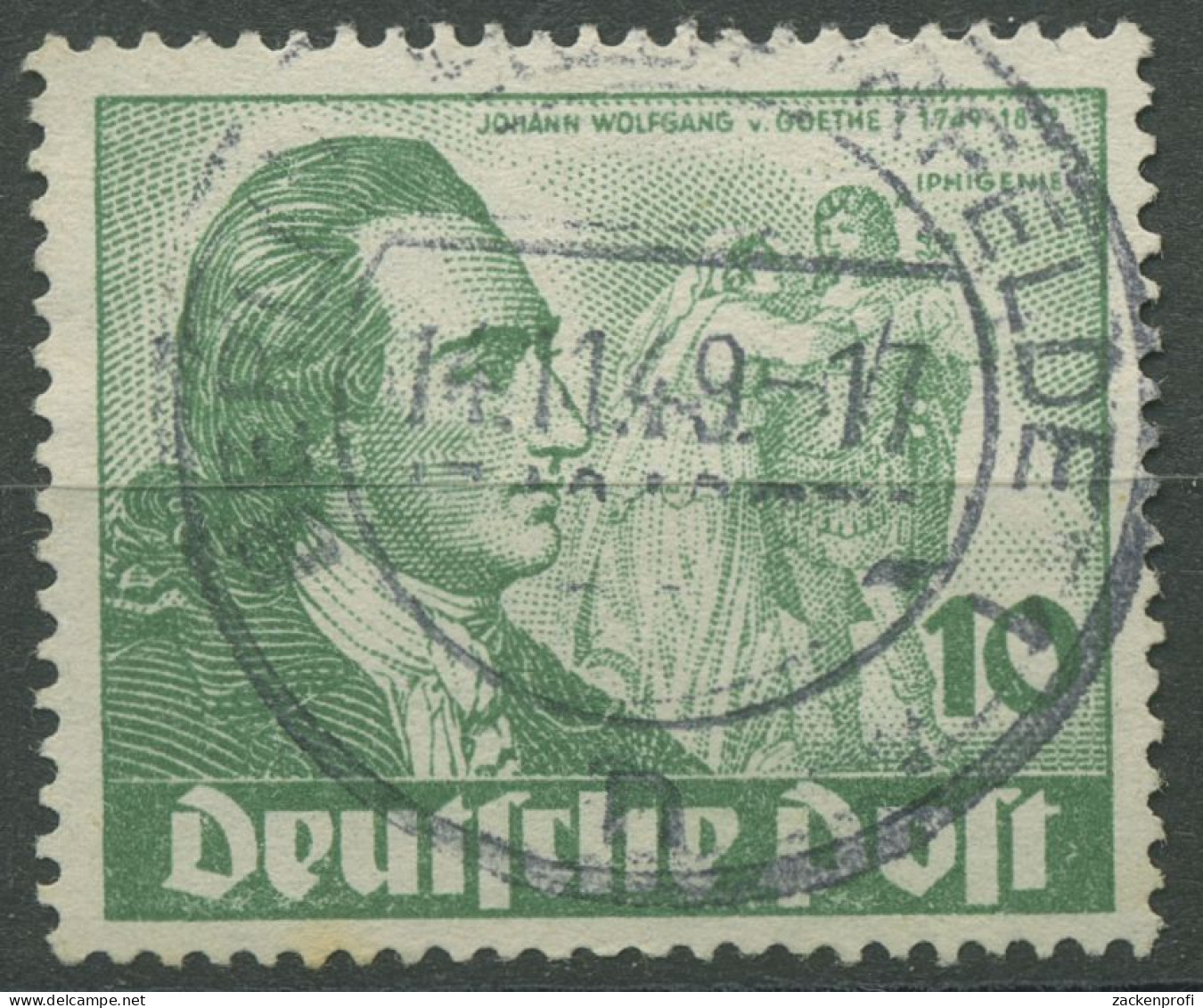 Berlin 1949 Goethejahr 61 Gestempelt (R80768) - Usati