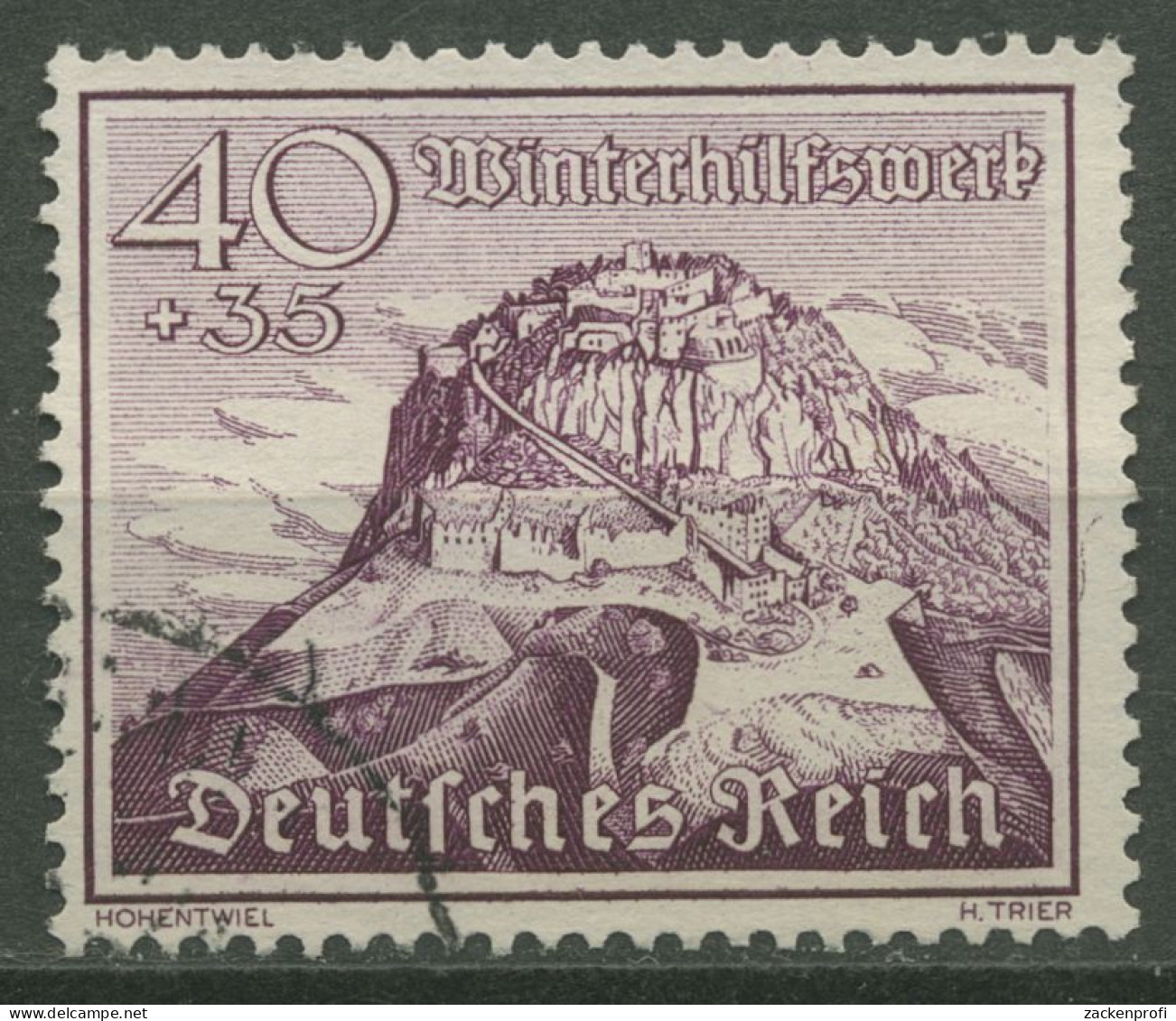 Deutsches Reich 1939 WHW Bauwerke 738 Gestempelt (R80729) - Usati