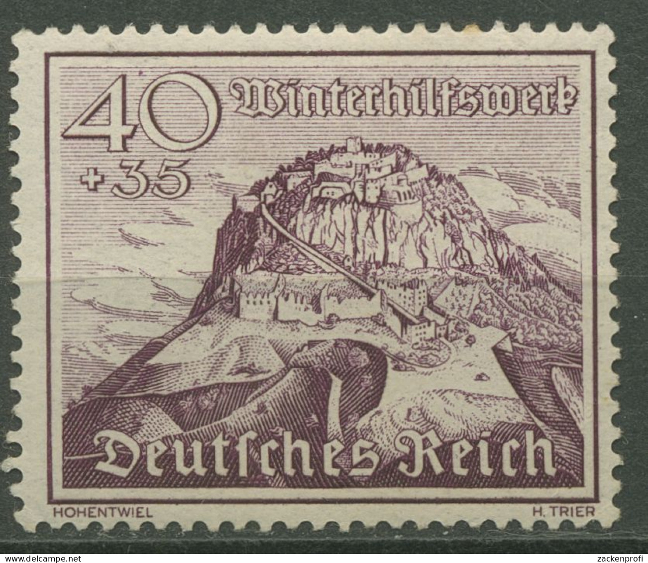 Deutsches Reich 1939 WHW Bauwerke 738 Postfrisch, Minimaler Fehler (R80728) - Unused Stamps