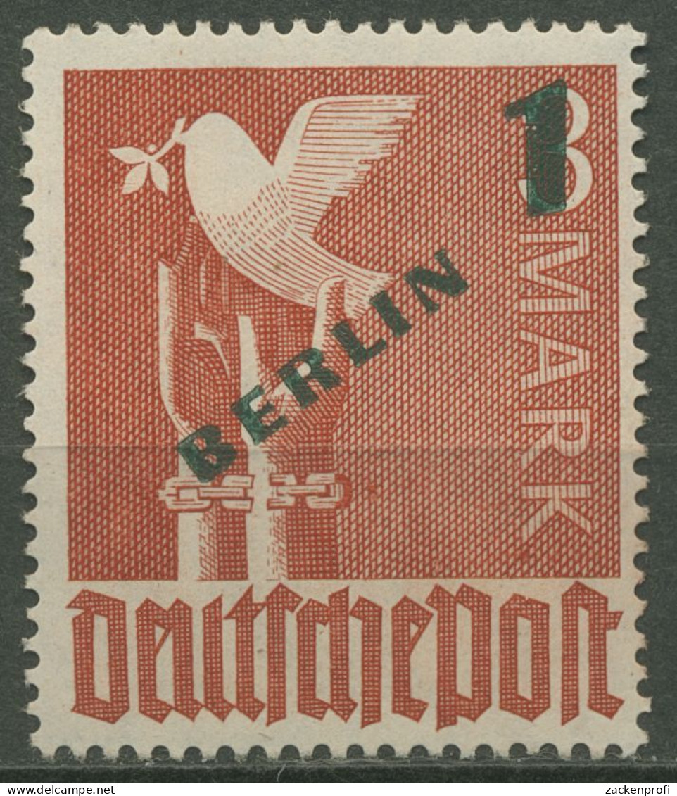 Berlin 1949 Grünaufdruck 67 Mit Neugummierung (R80780) - Nuovi