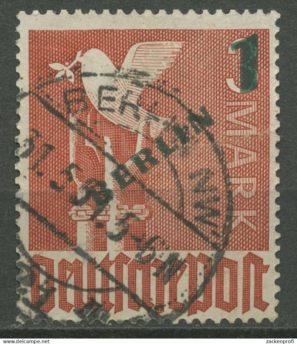 Berlin 1949 Grünaufdruck 67 Gestempelt, Nachgezähnt (R80790) - Oblitérés