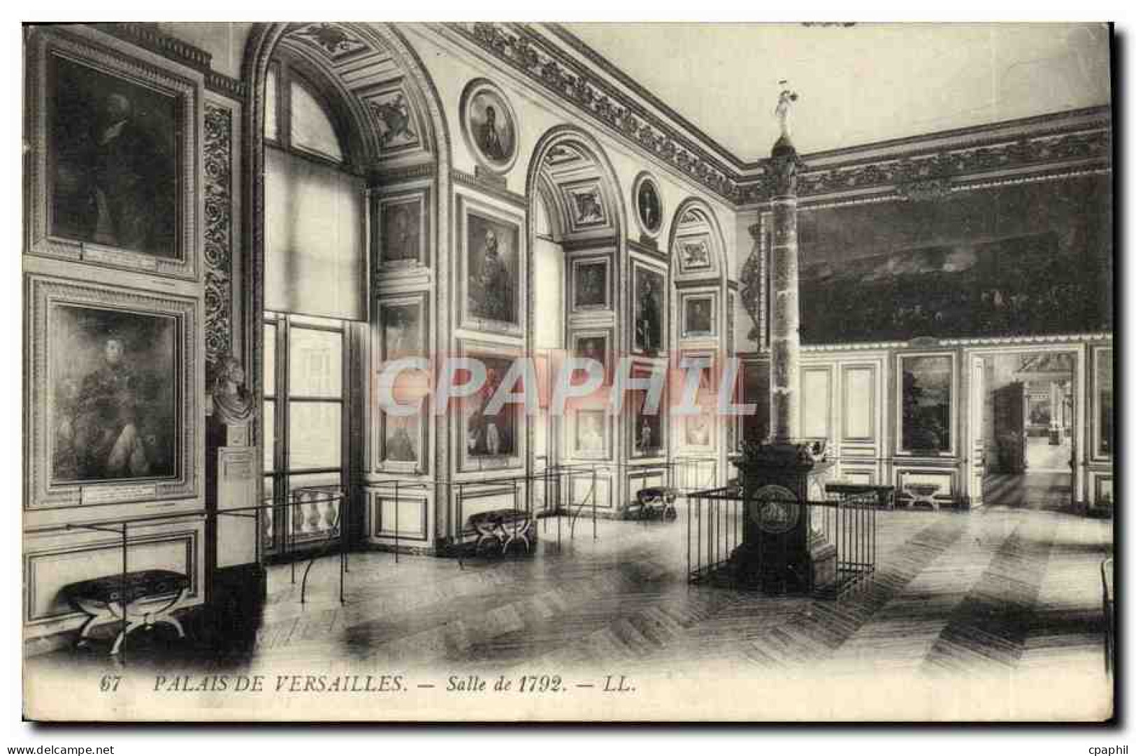 CPA Palais De Versailles Salle De 1792 - Versailles (Château)
