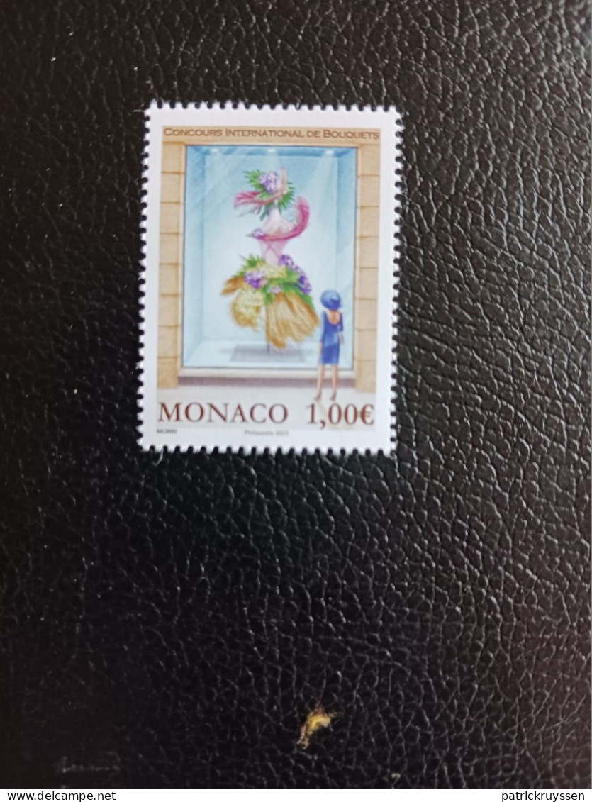 Monaco 2023  Garden Club FLOWER BOUQUET Monte Carlo Flora Fiori Fleur Blumen 1v - Unused Stamps