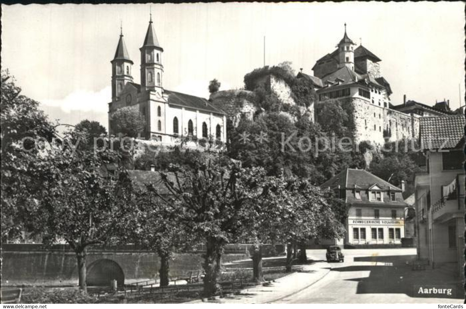 12574958 Aarburg AG Kirche Und Schloss Aarburg - Andere & Zonder Classificatie