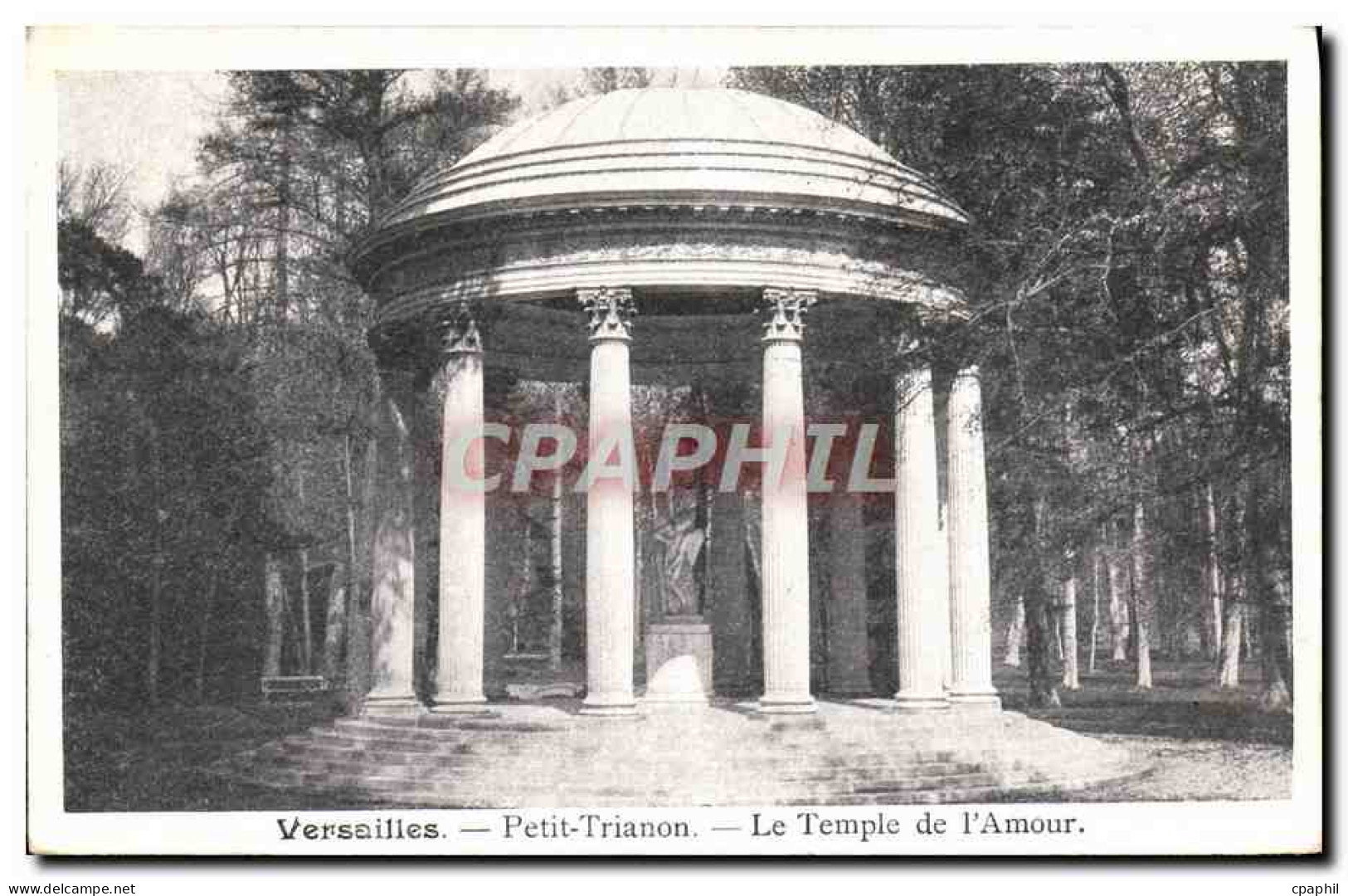 CPA Versailles Petit Trianon Le Temple De L&#39Amour - Versailles (Schloß)