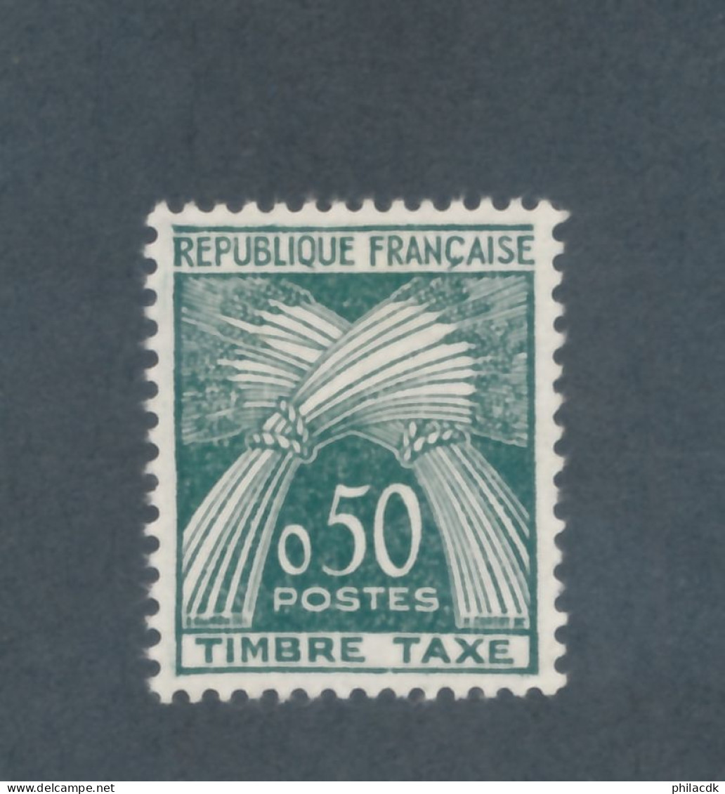 FRANCE - TAXE N° 93 NEUF** SANS CHARNIERE - COTE : 15€ - 1960 - 1960-... Ungebraucht