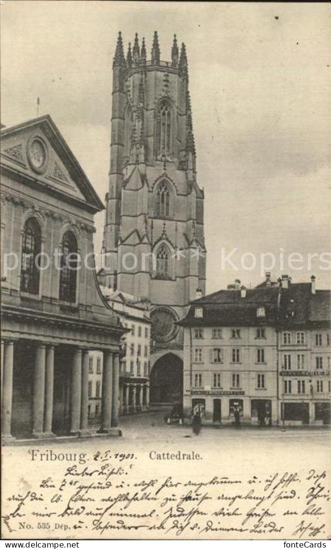 12574921 Fribourg FR Cattedrale Fribourg FR - Autres & Non Classés