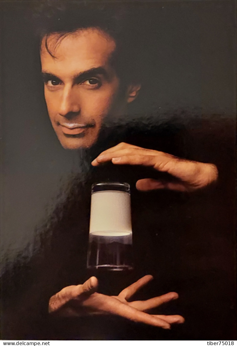 Carte Postale - Milk (Where's Your Mustache ?) David Copperfield (Magicien Américain) - Reclame