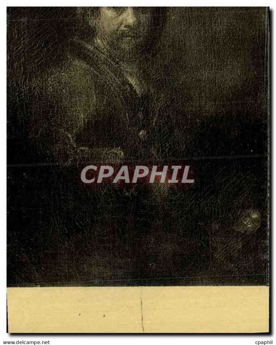 CPA Rembrandt Paris Musee Du Louvre Portrait De Rembrandt Age - Schilderijen