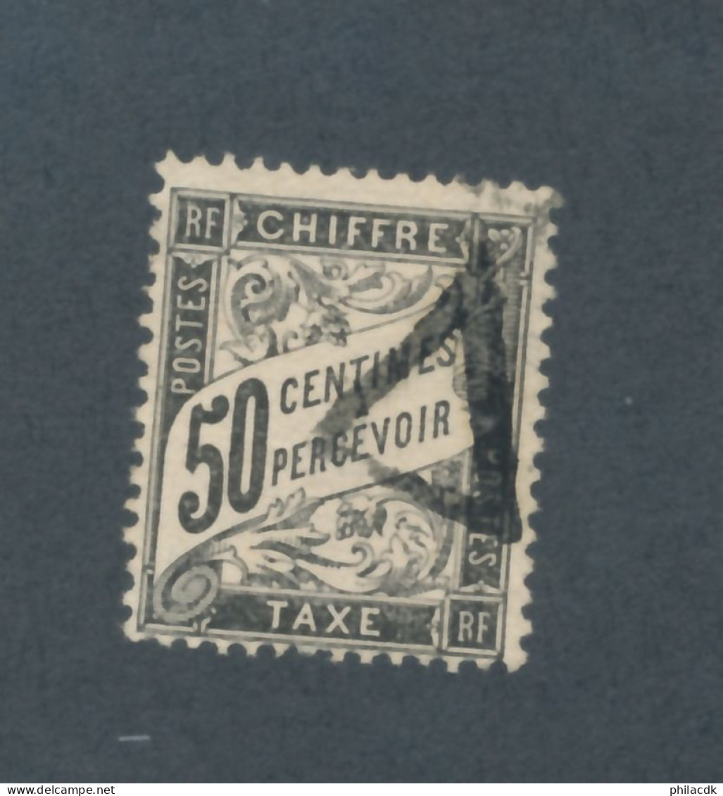 FRANCE - TAXE N° 20 OBLITERE - COTE : 240€ - 1892 - 1859-1959 Usati