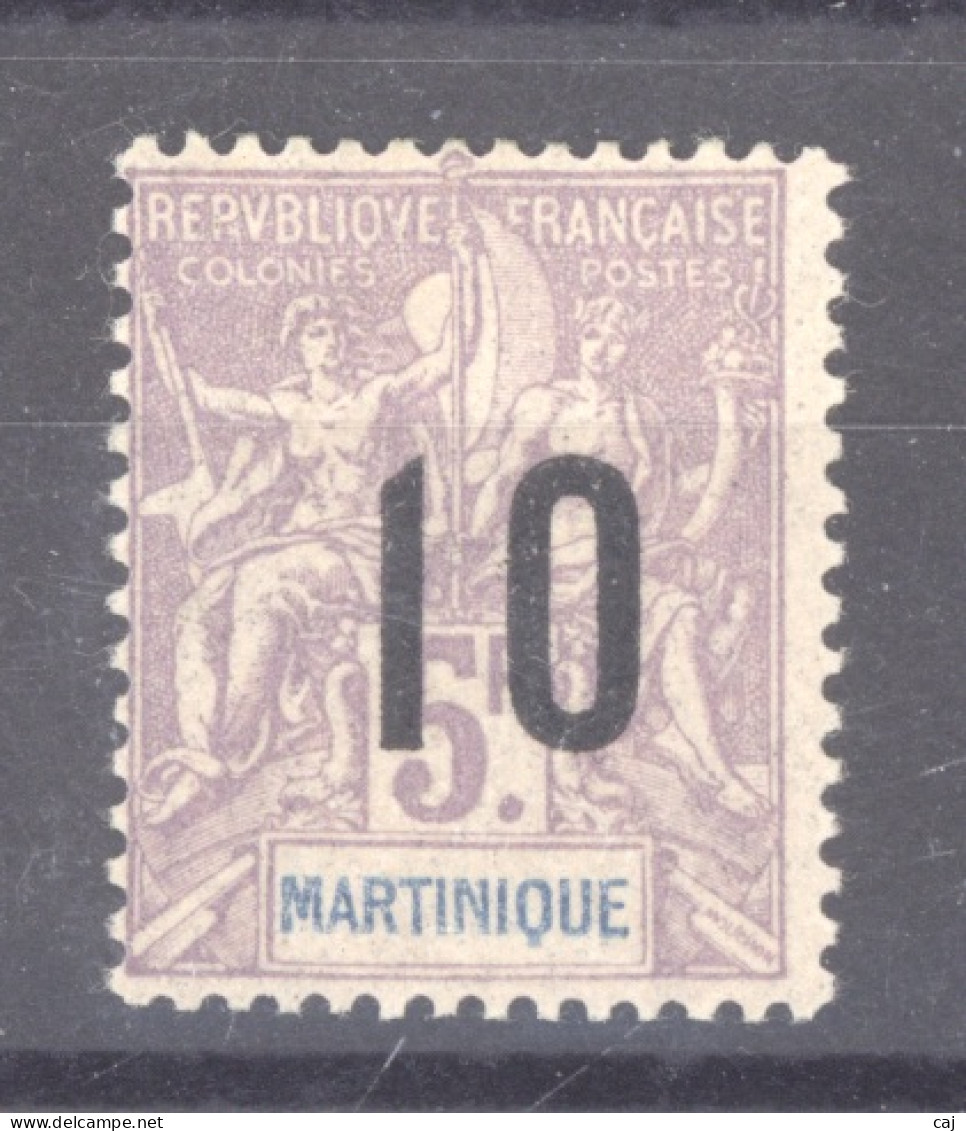 Martinique  :  Yv  81  * - Ungebraucht