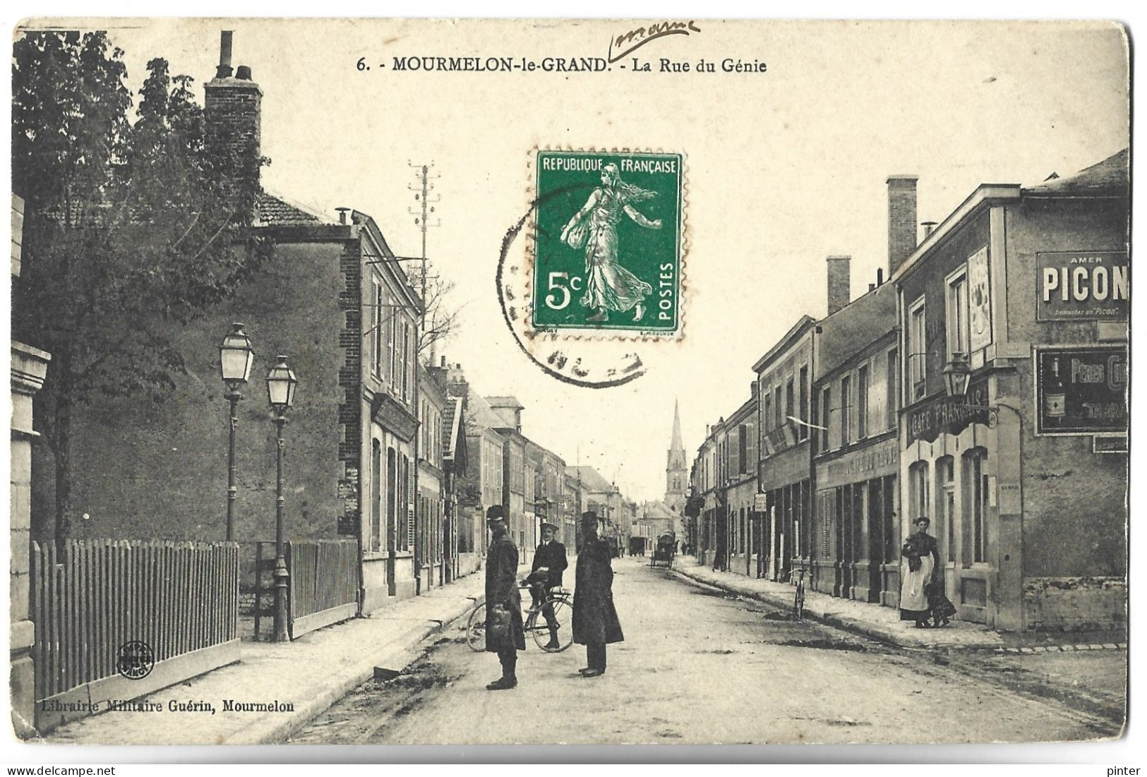 MOURMELON LE GRAND - La Rue Du Génie - Mourmelon Le Grand