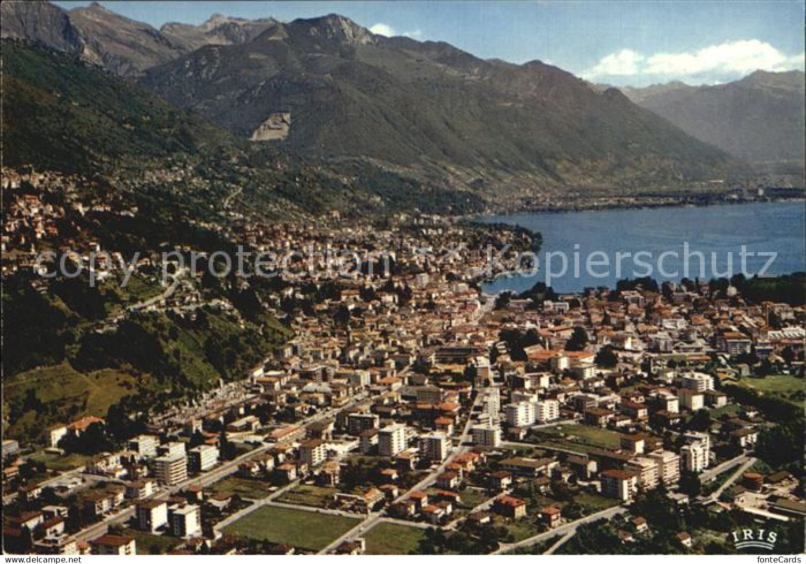 12571578 Solduno Fliegeraufnahme Mit Lago Maggiore Solduno - Altri & Non Classificati