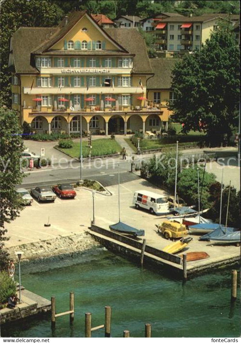 12568821 Weggis Vierwaldstaettersee Hotel Schweizerhof  Weggis - Other & Unclassified