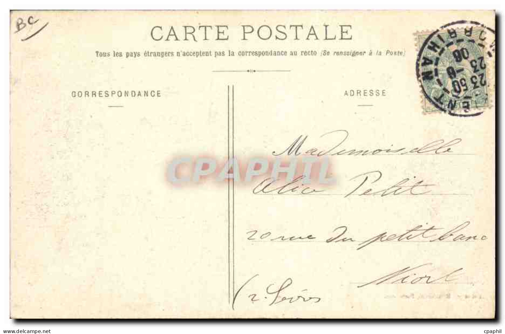 CPA Bateau Lancement Du Jules Michelet 31 Aout 1905 - Warships