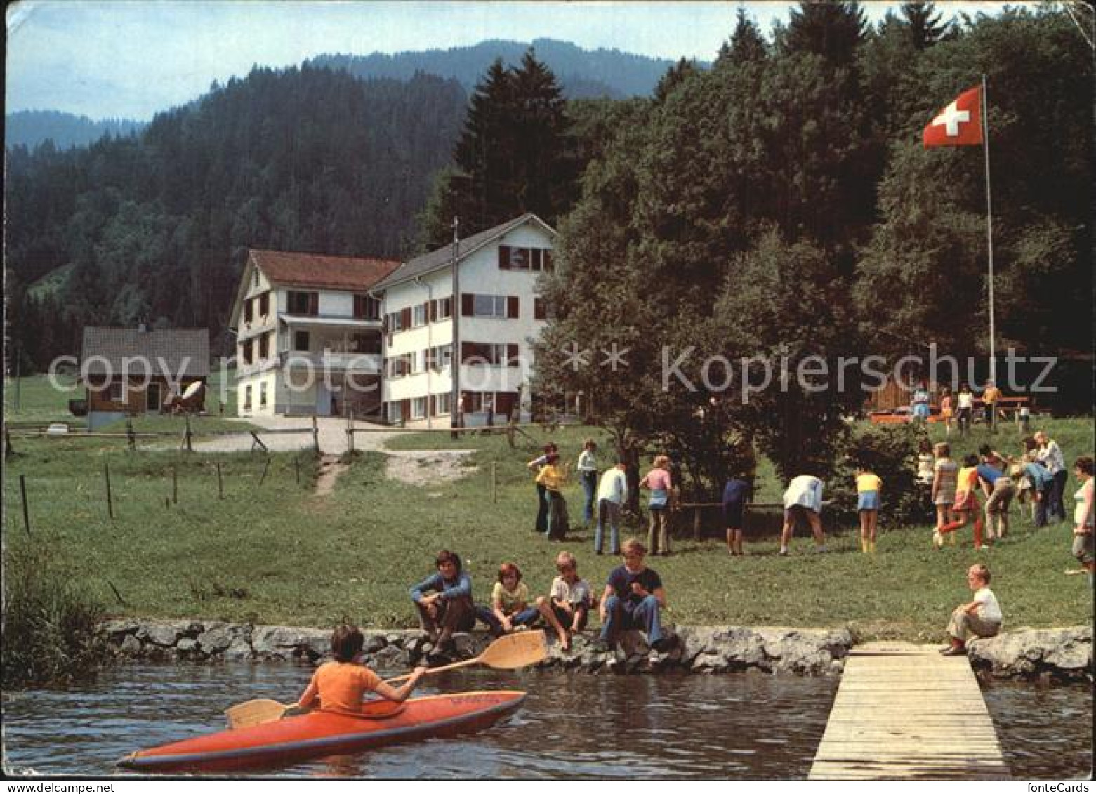 12568421 Euthal Frienlager Roessli Steinbach Sihlsee Euthal - Sonstige & Ohne Zuordnung