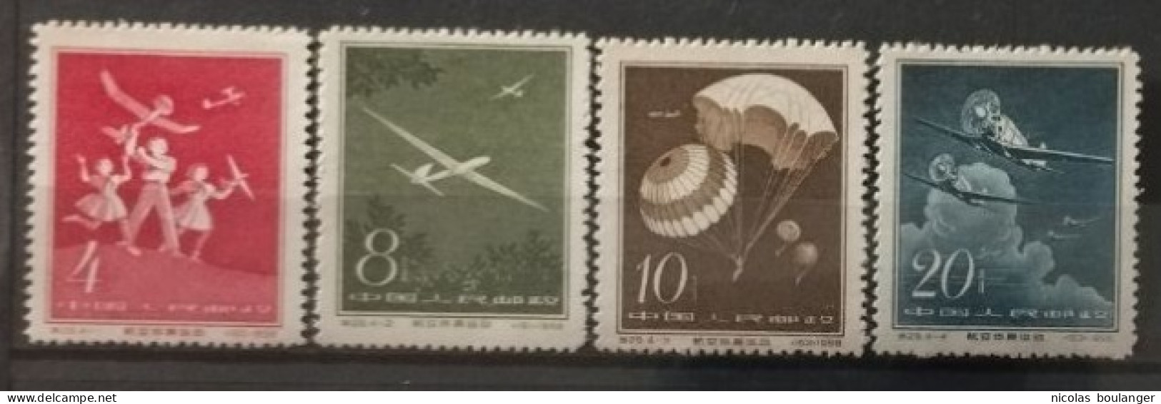 Chine 1958 / Yvert N°1177-1180 / ** (sans Gomme) - Nuevos