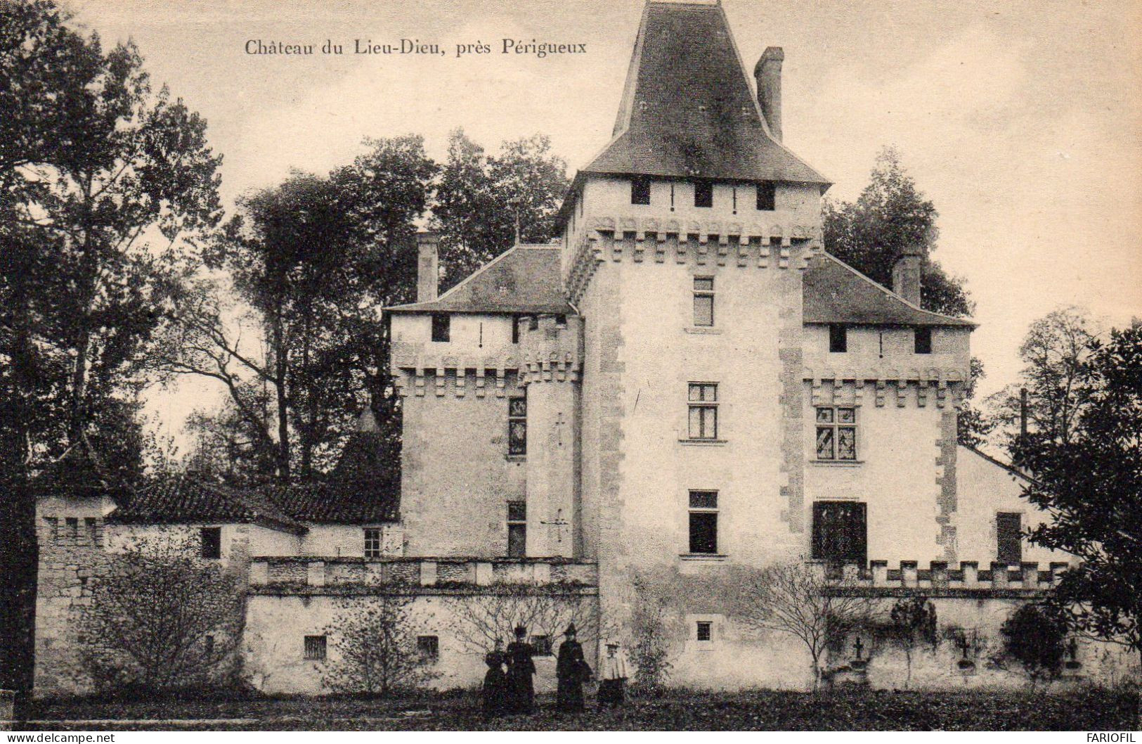 Chateau Du Lieu Dieu  Commune De Boulazac , Près - Andere & Zonder Classificatie