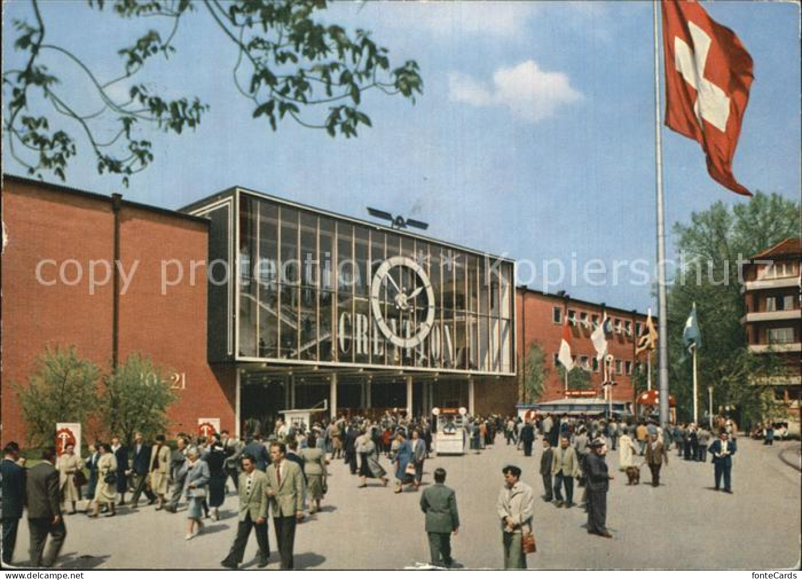 12568184 Basel BS Schweizer Mustermesse Haupteingang Zu Den Hallen  Basel - Sonstige & Ohne Zuordnung