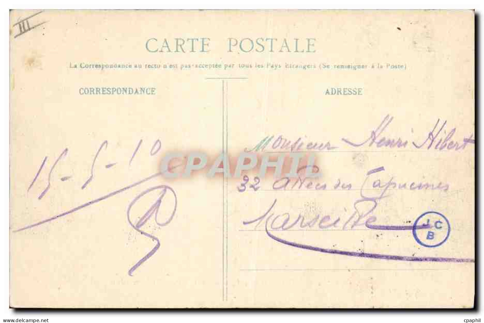 CPA Bateau Le Jules Michelet Croiseur Cuirasse D&#39escadre - Guerra