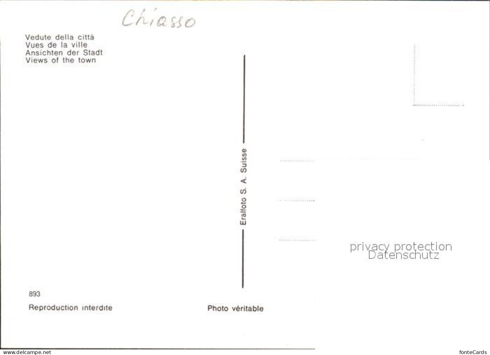 12567174 Chiasso Grenzuebergang Fliegeraufnahme Chiasso - Altri & Non Classificati