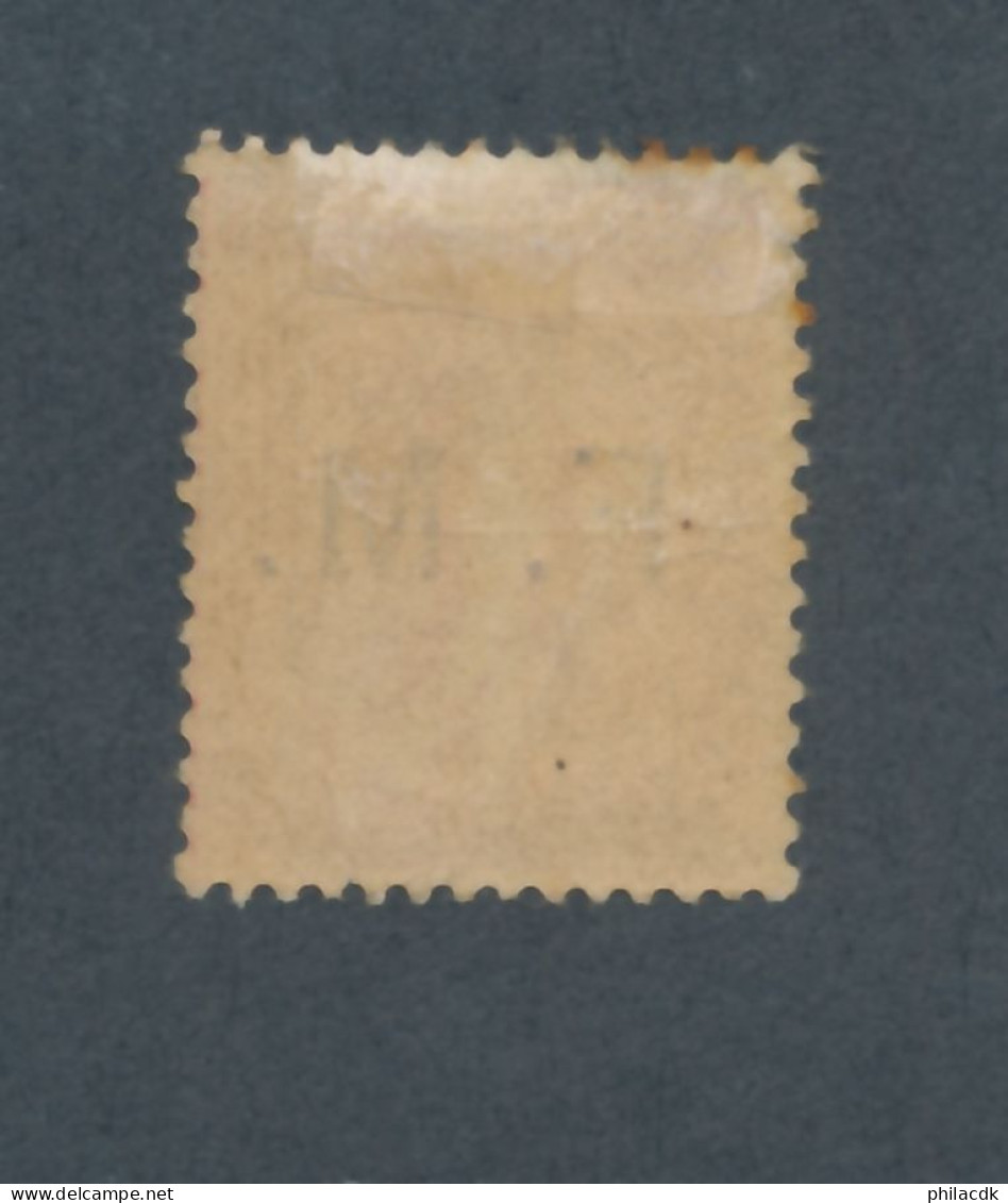 FRANCE - FRANCHISE MILITAIRE N° 4 NEUF* AVEC CHARNIERE - COTE : 45€ - 1906/07 - Military Postage Stamps