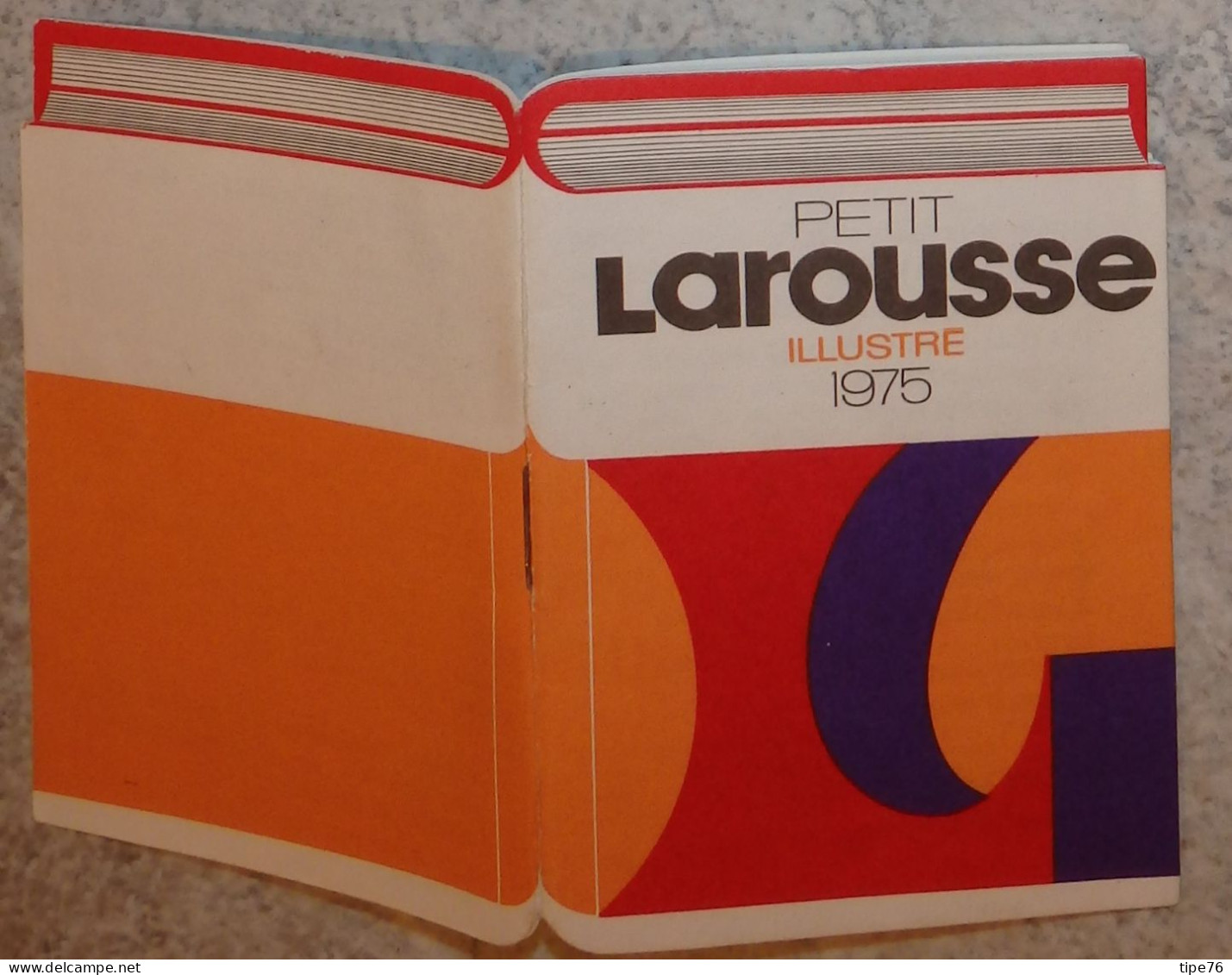 Petit Calendrier  De Poche 1975 Petit Larousse Illustré - Petit Format : 1971-80