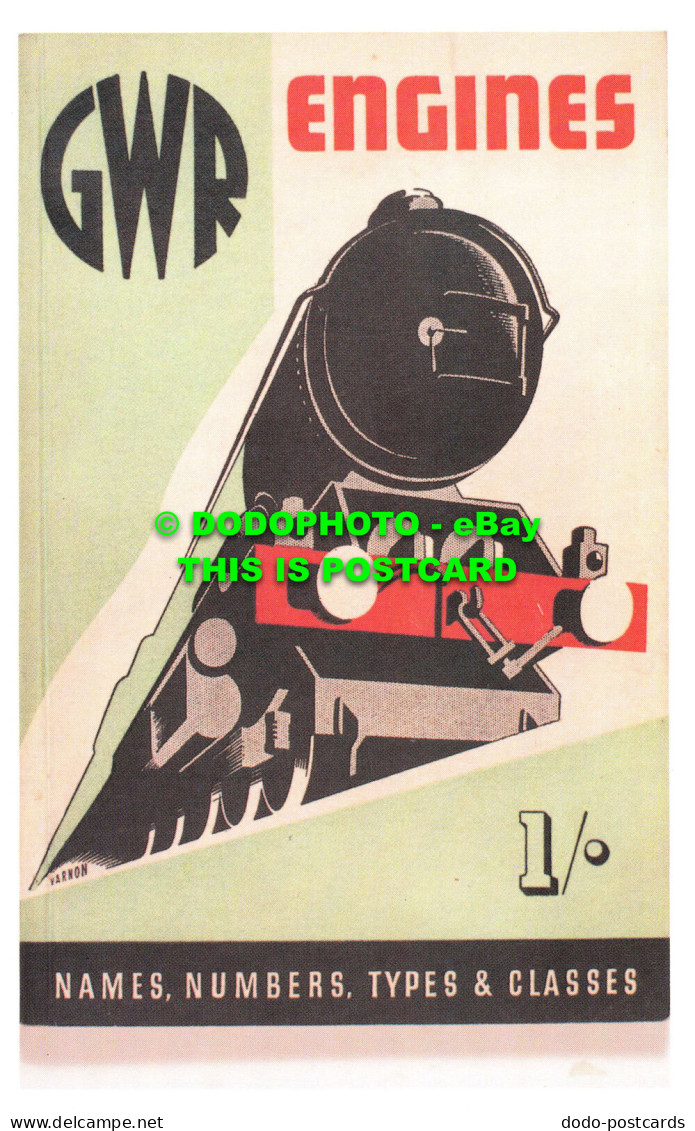 R542005 G. W. R. Engines. Names. Numbers. Types And Classes. Dalkeith Publishing - Welt