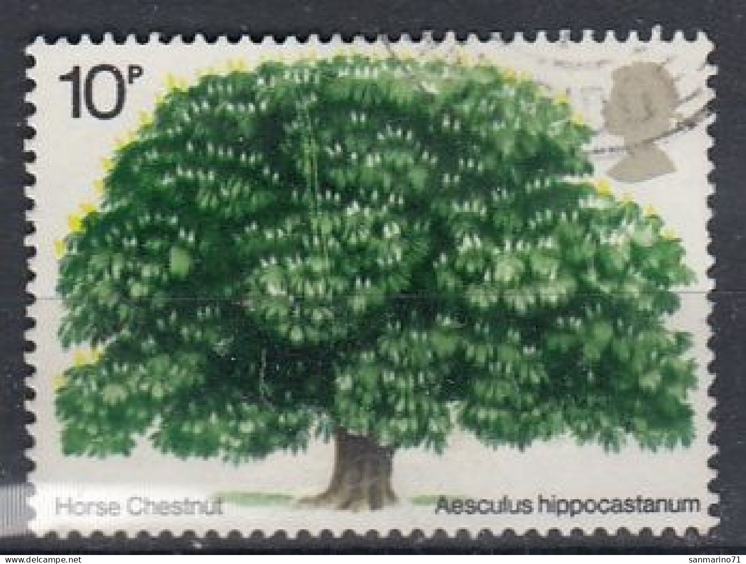 GREAT BRITAIN 645,used - Arbres