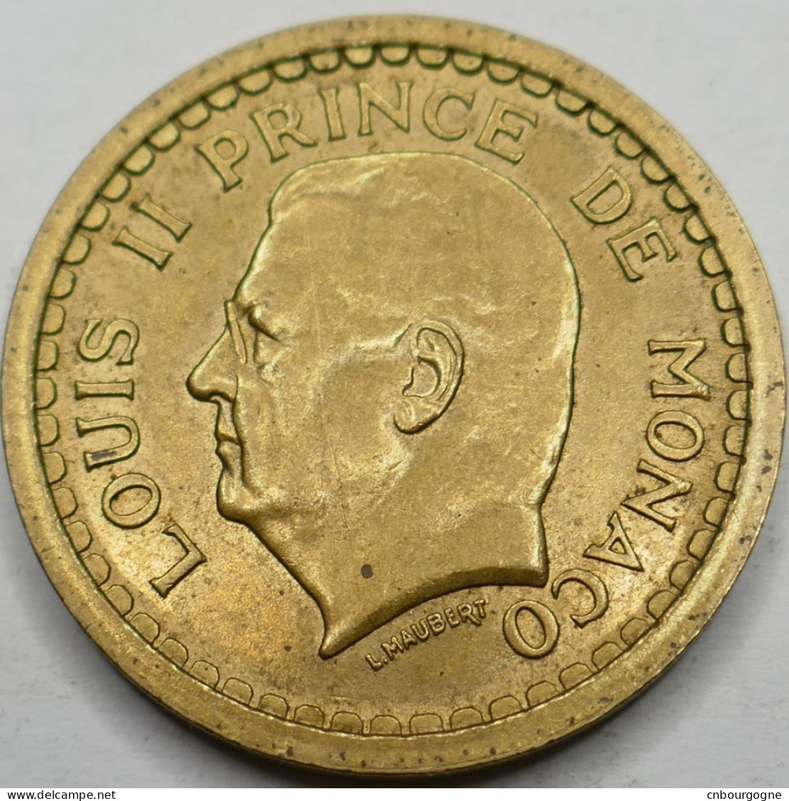 Monaco - Principauté - Louis II - 1 Franc ND (1945) - SUP/AU58 - Mon6129 - 1922-1949 Louis II