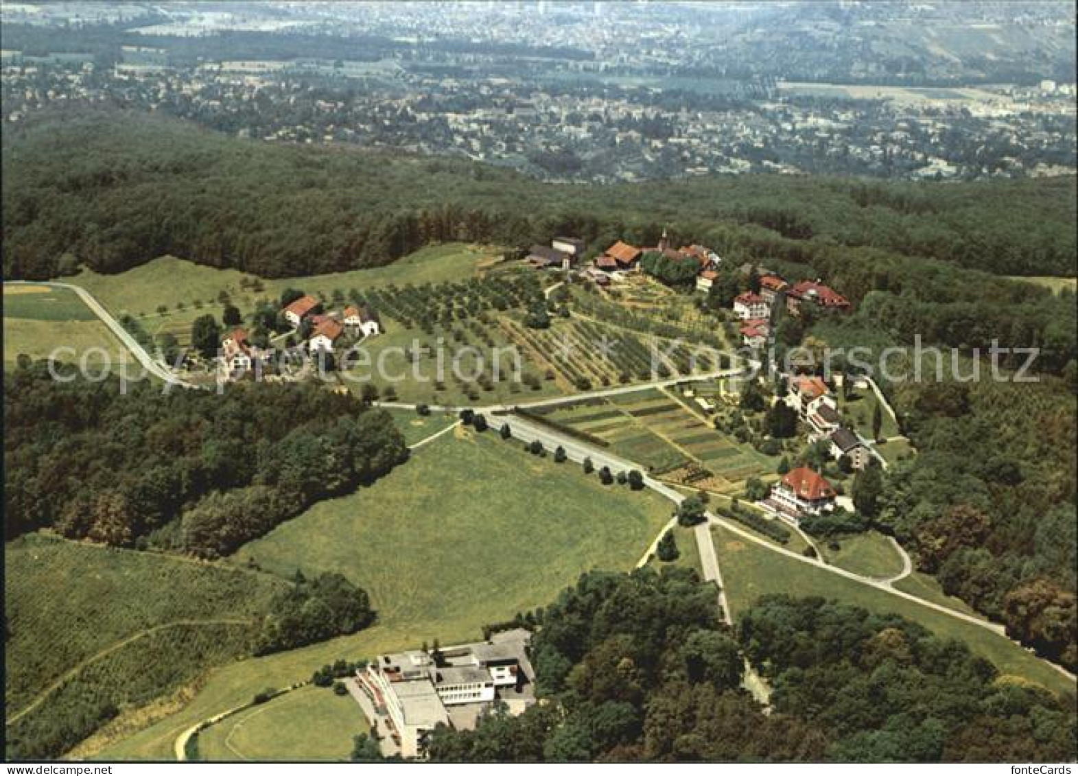 12563614 St Chrischona Fliegeraufnahme  St Chrischona - Sonstige & Ohne Zuordnung