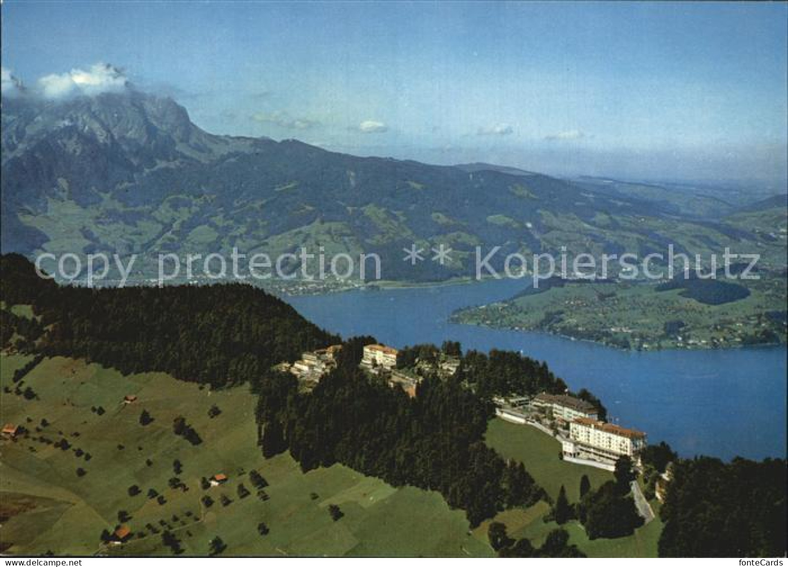 12563588 Pilatus Fliegeraufnahme Buergenstock-Hotels Pilatus - Autres & Non Classés