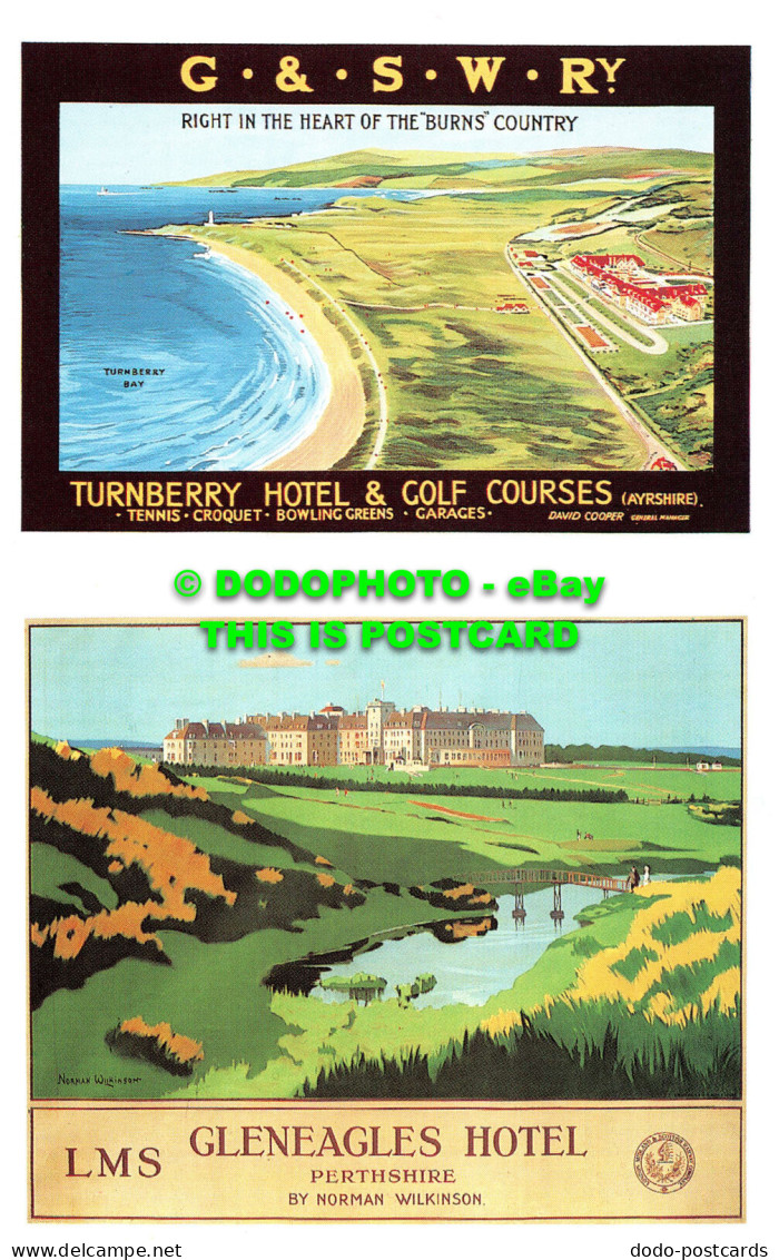 R542023 Right In The Heart Of The Burns Country. Turnberry Hotel And Golf Course - Welt