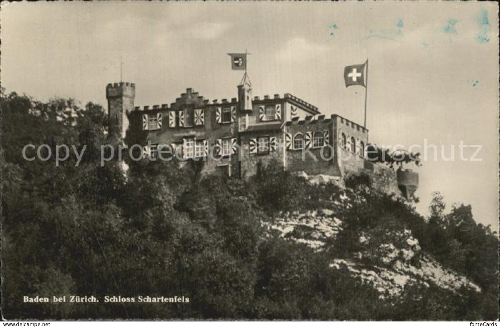 12563264 Baden AG Schloss Schartenfels Baden - Andere & Zonder Classificatie