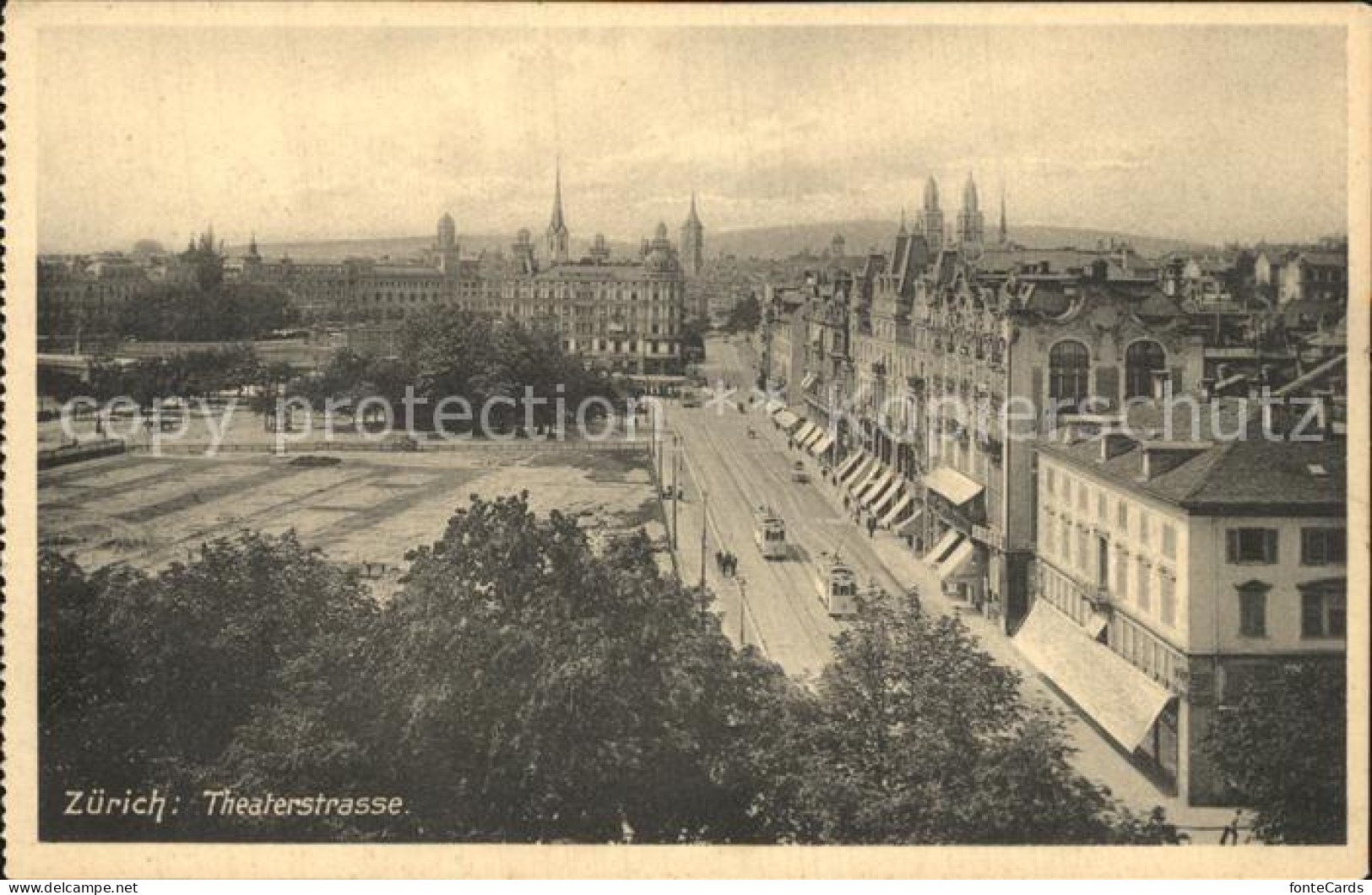 12563254 Zuerich ZH Theaterstrasse Zuerich - Altri & Non Classificati