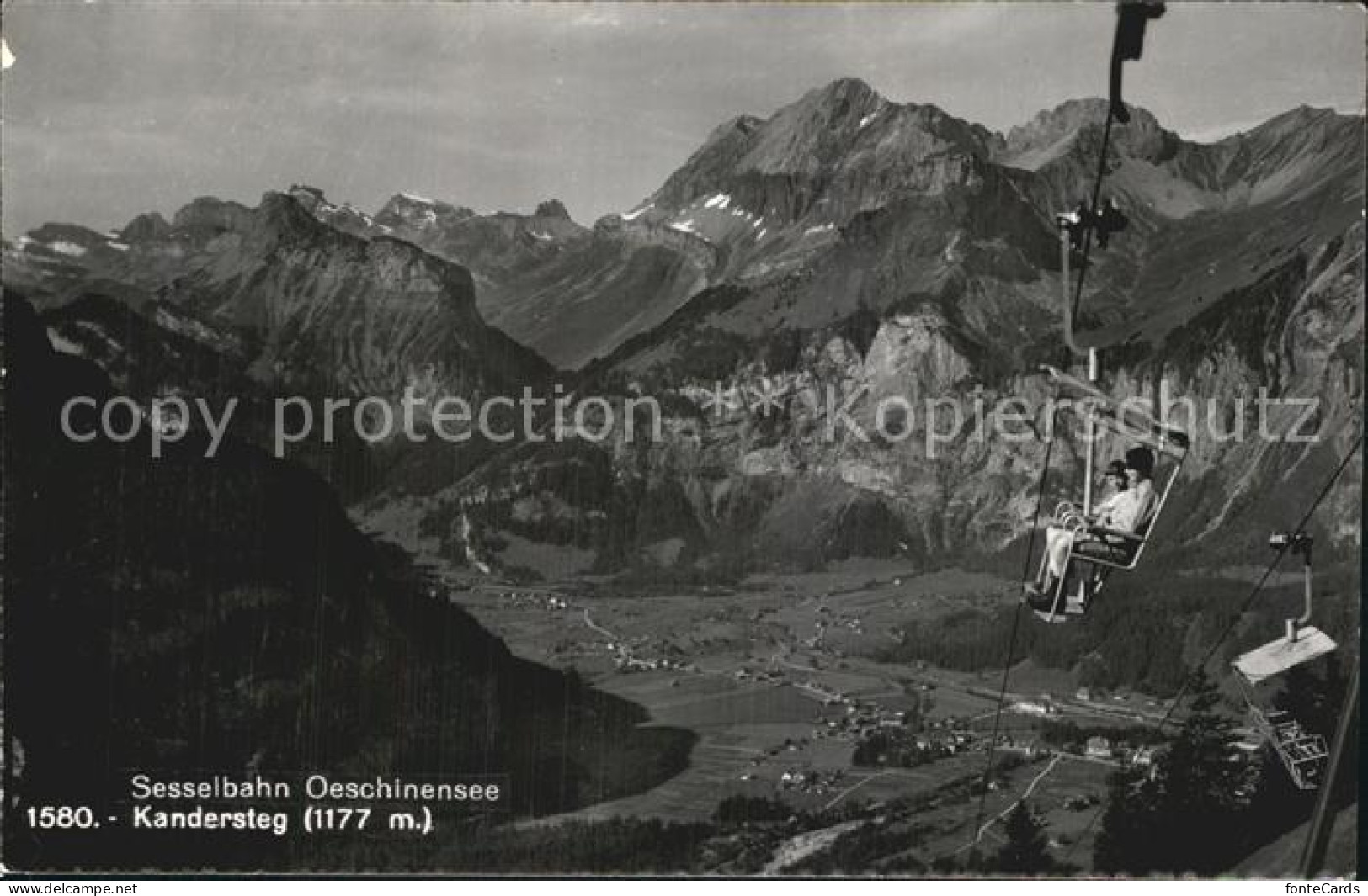 12563223 Kandersteg BE Sesselbahn Oeschinensee Kandersteg - Autres & Non Classés