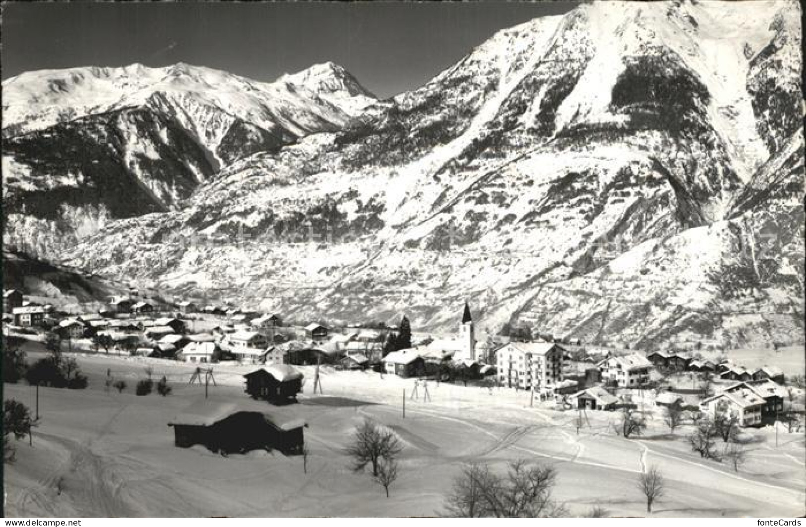 12562553 Unterbach BE Balmhorn Winterlandschaft Unterbach BE - Autres & Non Classés