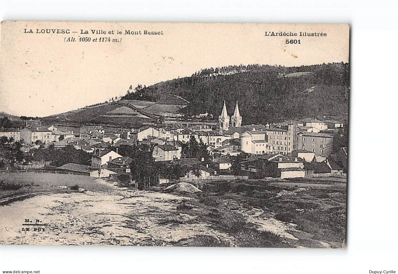 LA LOUVESC - La Ville Et Le Pont Besset - Très Bon état - La Louvesc