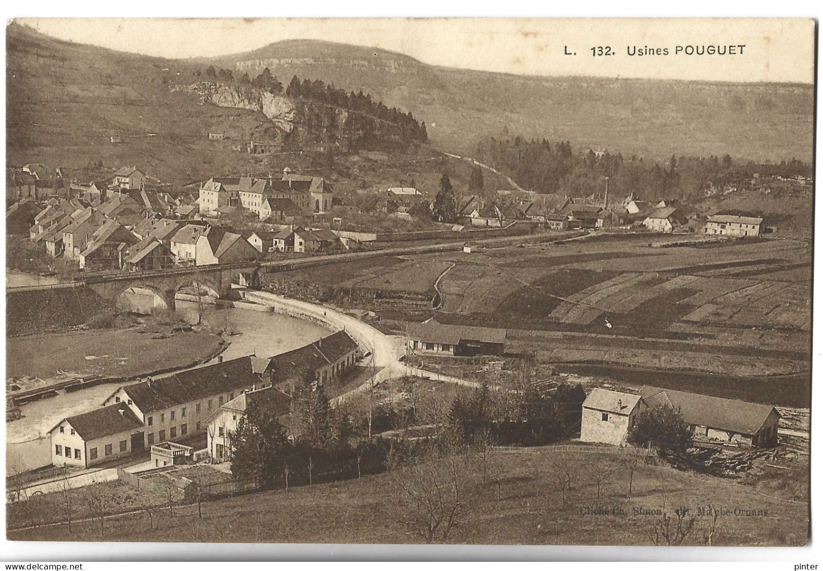 ORNANS - Usines POUGUET - Autres & Non Classés