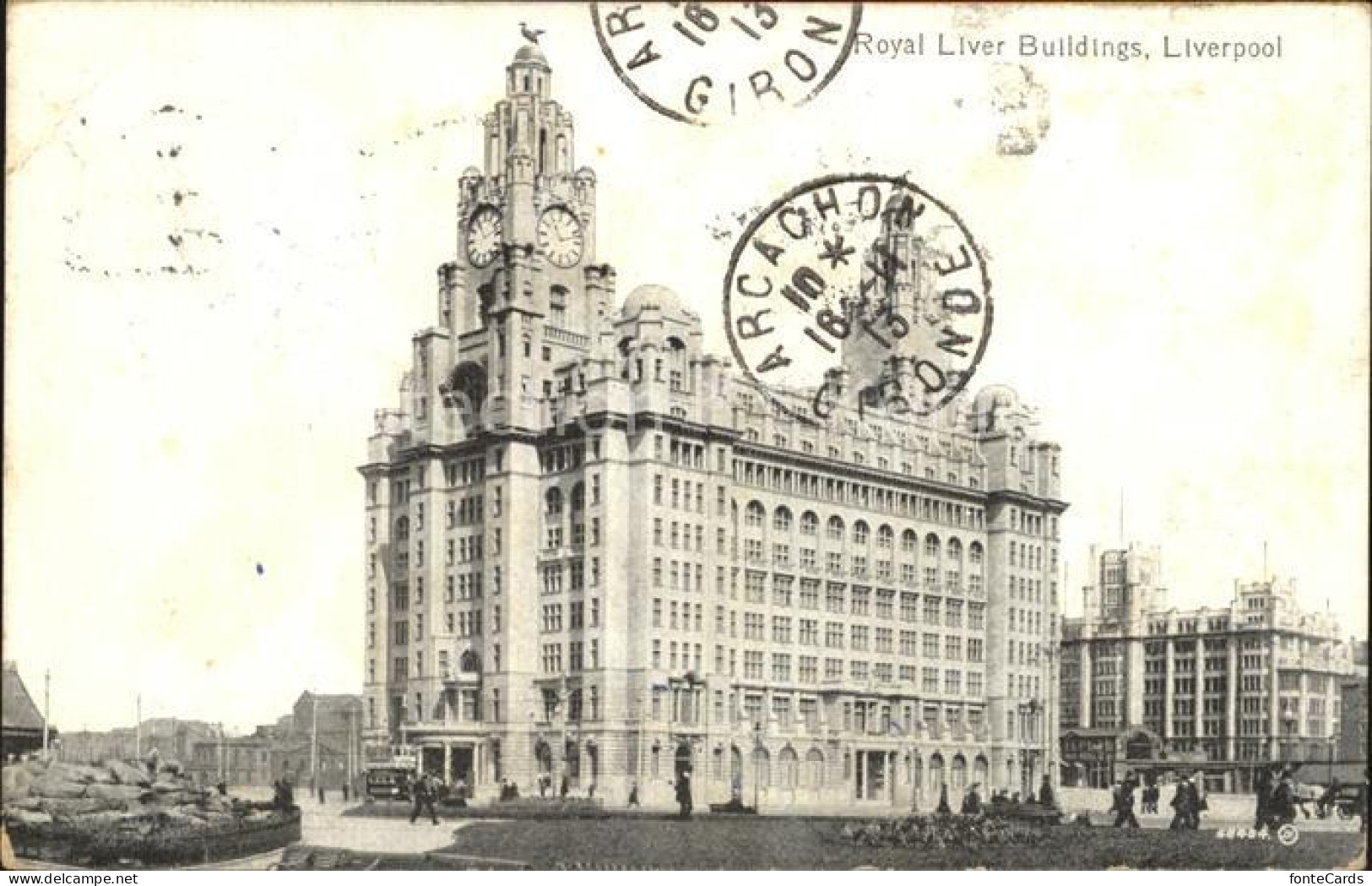 12555097 Liverpool Royal Liver Buildings Liverpool - Andere & Zonder Classificatie