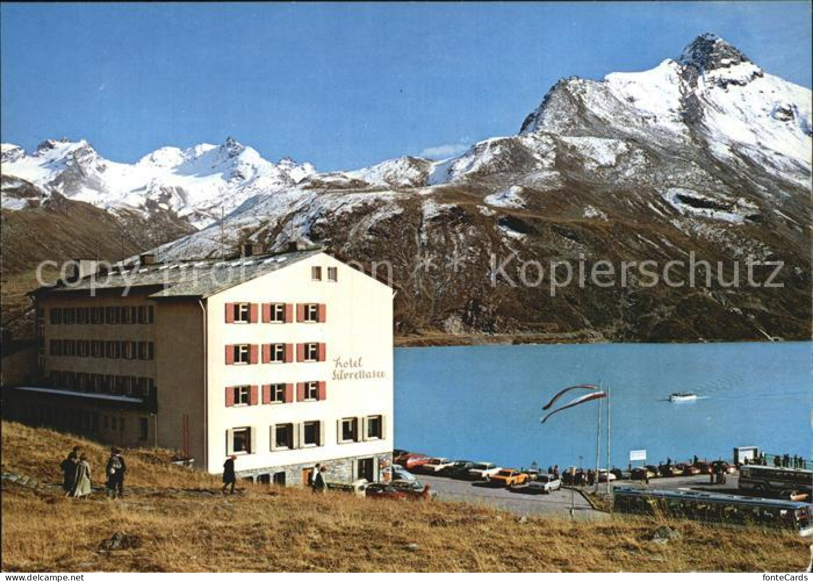 12554660 Silvretta Hotel Silvrettasee Bieltalbergen Hohem Rad Silvretta - Autres & Non Classés
