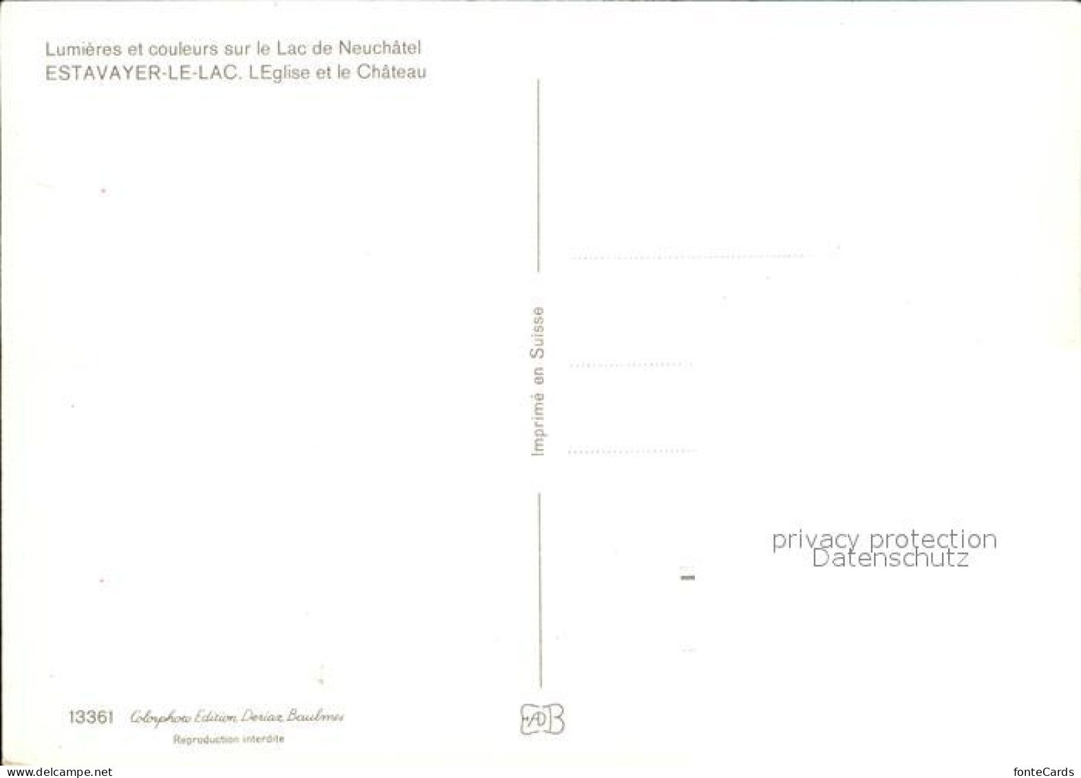 12548720 Estavayer-le-Lac Fliegeraufnahme Eglise Et Le Chateau Estavayer-le-Lac - Andere & Zonder Classificatie