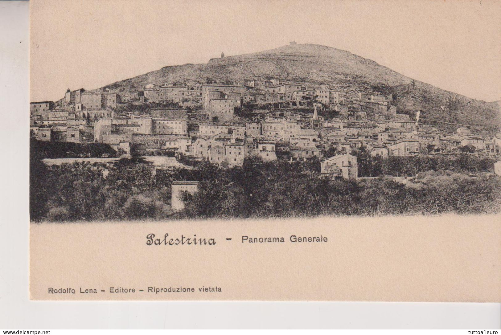 PALESTRINA ROMA  PANORAMA GENERALE NO   VG - Sonstige & Ohne Zuordnung