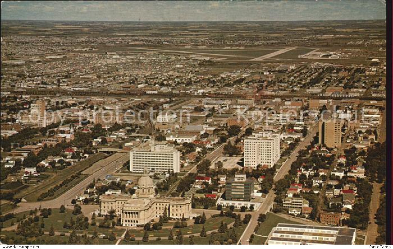 12545846 Edmonton Alberta Fliegeraufnahme Governmental Area   - Non Classificati