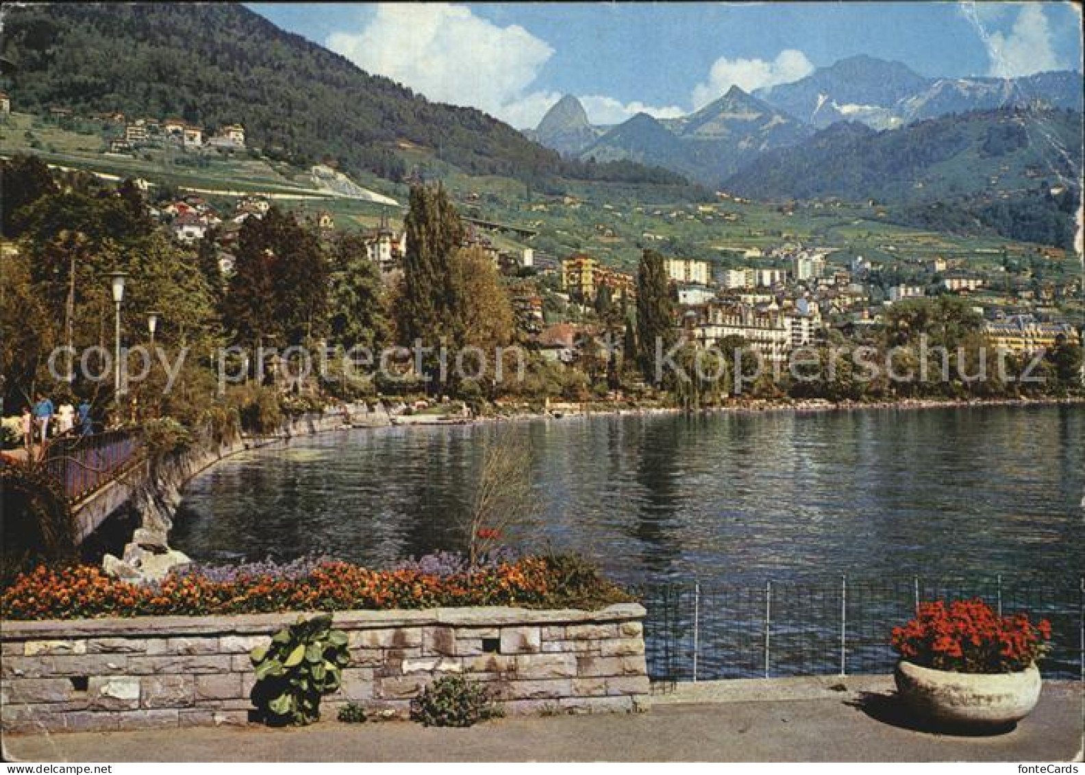 12542470 Montreux VD Stadtansicht Dent De Jaman Montreux - Autres & Non Classés