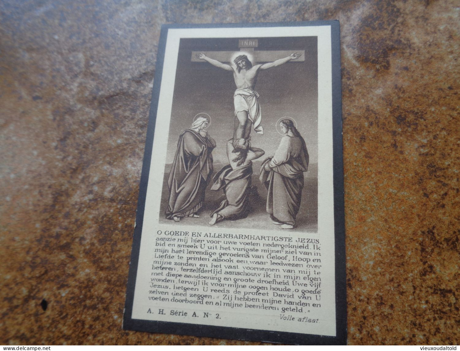 Doodsprentje/Bidprentje  JAN BAPTIST DE WEERDT   Tremeloo 1875-1937 Grootloo-Schrieck  (Echtg Maria GEENS) - Religion & Esotericism