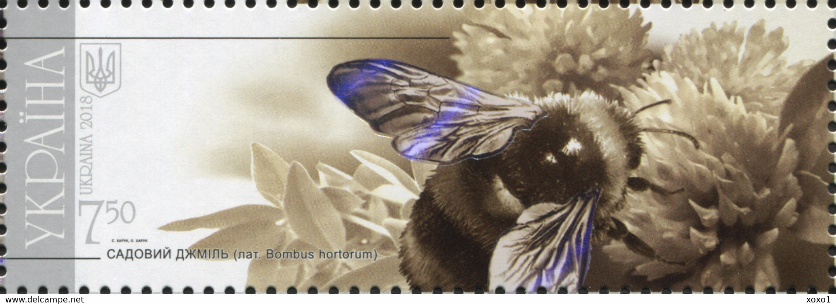 Ukraine 2018 MiNr. 1693 - 1699 (Block 149) Insects Butterflies Dragonflies Bees Cricket m\sh  MNH ** 12,50 €